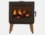 Houtkachel Nordflam Skane met een vermogen 9kw, Nieuw, Hout, Vrijstaand, Houtkachel
