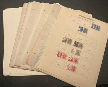 België 1870/1980 - Uitgebreide verzameling annexe post /, Gestempeld