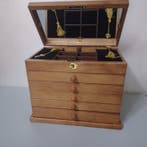 Sieradendoos - Hout, Spiegel