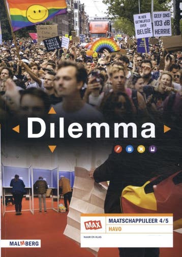 Dilemma MAX 4 havo leeropdrachtenboek 3.0 9789402075090, Zo goed als nieuw