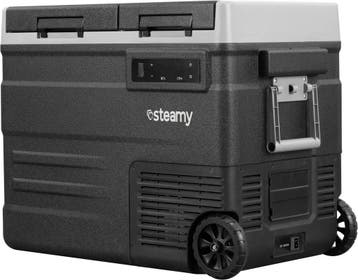Steamy-E Dual Zone Roller Elektrische Compressor Koelbox Op, Caravans en Kamperen, Kampeeraccessoires, Verzenden, Nieuw