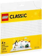LEGO Classic White Baseplate - 11010 (Nieuw), Verzenden, Nieuw