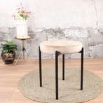 DS4U Mika velvet kruk champagne, Huis en Inrichting, Stoelen, Ophalen of Verzenden, Nieuw