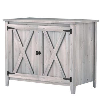 Tuinkast Hout, Weerbestendige Gereedschapsschuur 110x60x88,5, Verzenden, Nieuw