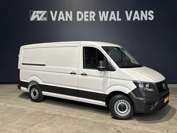 Volkswagen Crafter 2.0 TDI L3H2 L2H1 Euro6 Airco | Camera |, Stof, Gebruikt, Volkswagen, Wit