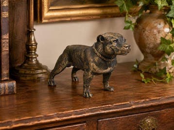 Beeldje - Staffordshire dog - IJzer