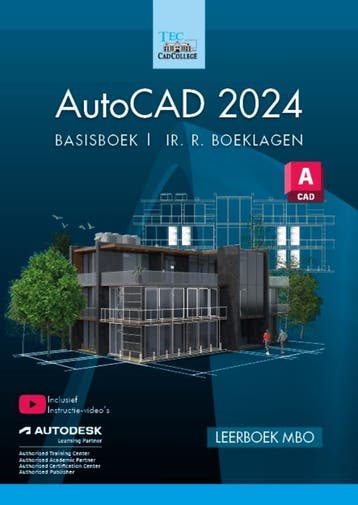 AutoCAD Basisboek 2024 9789492250599, Zo goed als nieuw