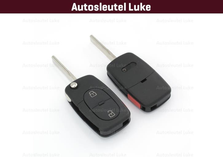 2+1 knops klapsleutel (CR2025 batterij) kpb1380 voor Audi, Auto-onderdelen, Elektronica en Kabels, Nieuw, Audi, Verzenden