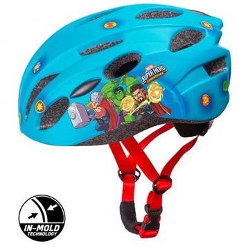 Seven Polska Kinderhelm Fietshelm S Avengers Blauw, Verzenden, Nieuw