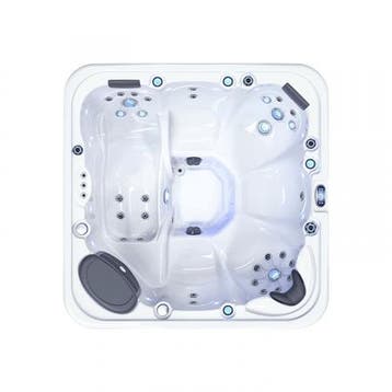 NIEUW 210x210 Jacuzzi Spa Balboa Luxion + Cover | Garantie, Ophalen of Verzenden, Nieuw, Filter, Vast