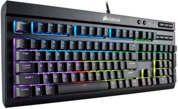 Corsair - K68 RGB mechanisch gamingtoetsenbord RGB achtergro, Computers en Software, Verzenden, Zo goed als nieuw