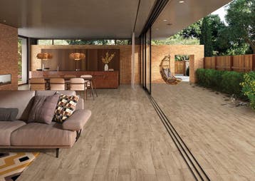 Vloertegel/Wandtegel Baldocer Grace Beige Houtlook R12 30x60, 60 cm of meer, Keramiek, Nieuw, Ophalen of Verzenden