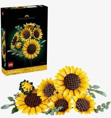 Lego Set - 11502 - Botanical Collection - Sunflower Bouquet, Nieuw