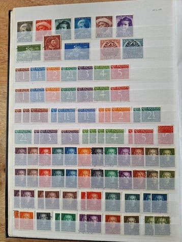 Stockboek - Davo - Nederlandse Antillen 1951/1985, Postzegels en Munten, Postzegels | Nederland, Gestempeld