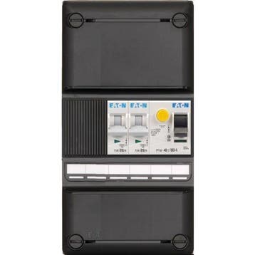 Eaton groepenkast 1-fase, 2 groepen, 1 aardlekschakelaar, Ophalen of Verzenden, Nieuw