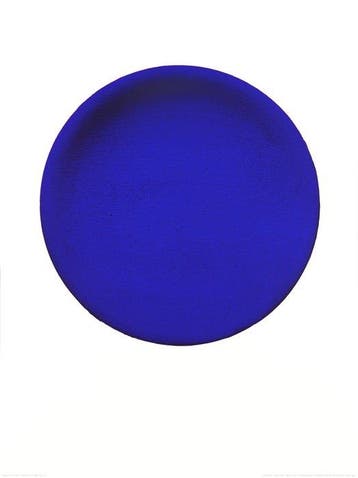 Yves Klein (1928-1962) - Disque Bleu
