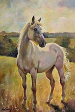 Noé Caron (1942) - Cheval de lumière