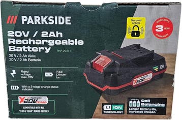 Accu voor Parkside X20V Team | Tweedekansje | OP=OP, Ophalen of Verzenden, Zo goed als nieuw