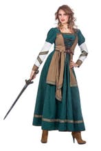 Viking Warrior Jurk Dames Premium, Ophalen of Verzenden, Nieuw