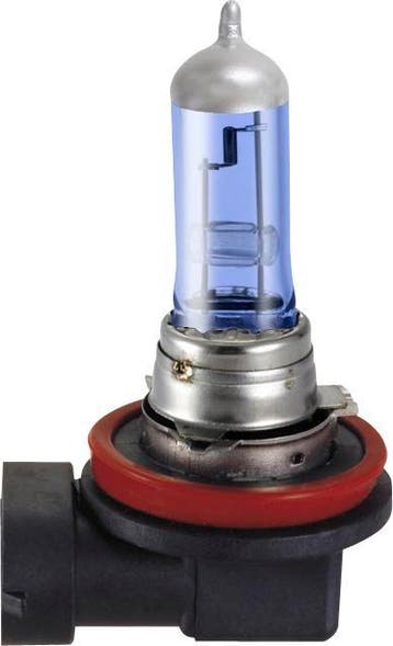 SuperWhite Blauw H8 35W/12V Halogeen Lamp, per stuk, Auto-onderdelen, Verzenden, Nieuw