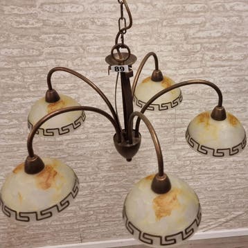 hanglamp kronen 089 Refurbished, Ophalen, Zo goed als nieuw, Overige materialen, Klassiek