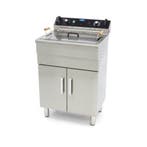 Frituurpan | 50–200°C | RVS | Ingebouwde tapkraan | 4.8kW, Verzenden, Nieuw in verpakking