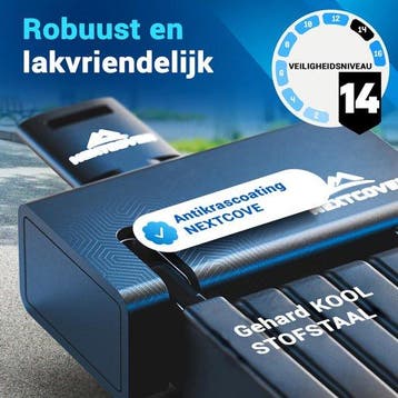 2dekans | Nextcover FoldOne Vouwslot - SteelSecure 3.0 -, Ophalen of Verzenden, Zo goed als nieuw, Nextcover