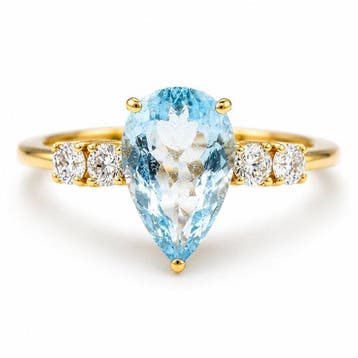Zonder minimumprijs - Ring - 14 karaat Geel goud - 2.24ct., Nieuw