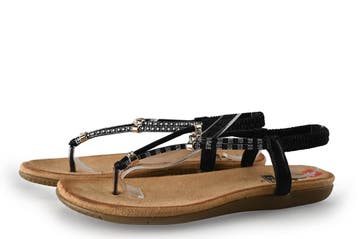 2go Fashion Sandalen in maat 41 Zwart, Kleding | Dames, Verzenden, Zwart, Zo goed als nieuw, 2go Fashion