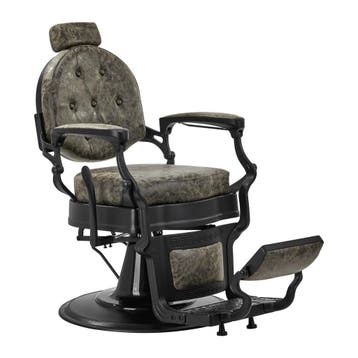 Gabbiano President Barber Chair Vintage Green –, Ophalen of Verzenden