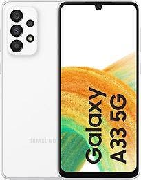 Samsung Galaxy A33 5G Dual SIM 128GB wit, Gebruikt, Verzenden, Wit, Zonder simlock