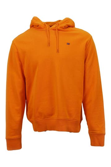 Napapijri Hoodie in maat L Oranje, Verzenden, Zo goed als nieuw, Overige kleuren, Napapijri