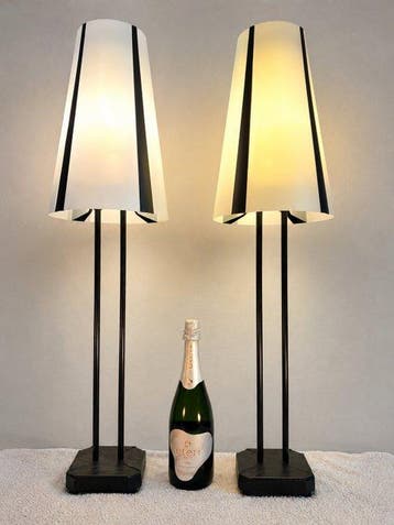 IKEA - Gunnar Jensen - Tafellamp (2) - VISTOFTA - Metaal,, Antiek en Kunst, Antiek | Meubels | Stoelen en Banken