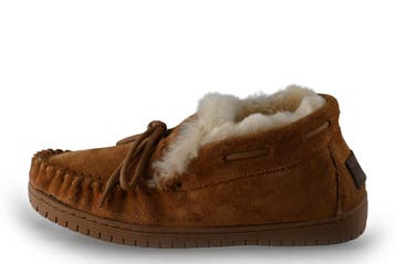 Warmbat Australia Pantoffels in maat 38 Cognac, Kleding | Dames, Schoenen, Overige kleuren, Verzenden, Warmbat Australia, Zo goed als nieuw