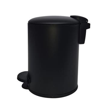 Practo Home pedaalemmer 12l - mat zwart, Verzenden, Nieuw