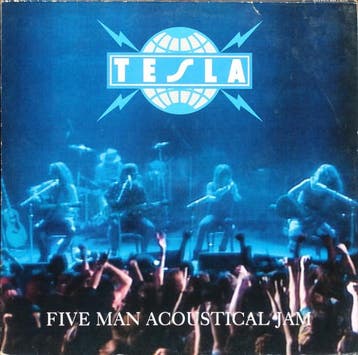 LP gebruikt - Tesla - Five Man Acoustical Jam (Europe, 1991), Verzenden, Zo goed als nieuw, Overige formaten