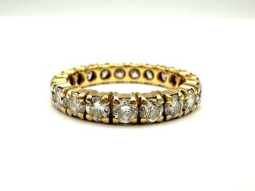 Zonder minimumprijs - Ring - 18 karaat Geel goud - 1.68ct., Nieuw