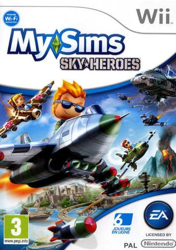 Wii MySims SkyHeroes, Spelcomputers en Games, Verzenden, Zo goed als nieuw