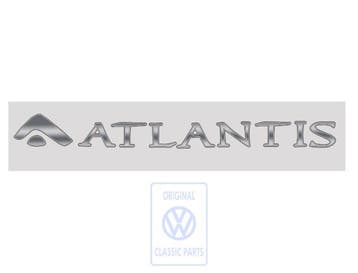 Volkswagen Transporter T5 folieopschrift ATLANTIS voor, Ophalen of Verzenden, Nieuw, Volkswagen