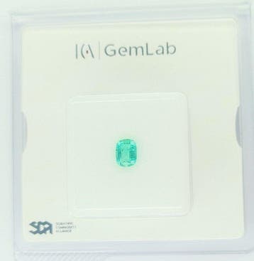 Zonder minimumprijs - 1 pcs Groen Smaragd - 1.73 ct -, Nieuw