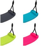 schommelzitje kunststof met zwart-touw, Kinderen en Baby's, Speelgoed | Buiten | Speeltoestellen, Verzenden, Nieuw, Schommel