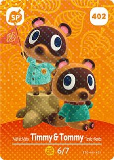 Amiibo Timmy & Tommy #402 - Series 5, Verzenden, Zo goed als nieuw
