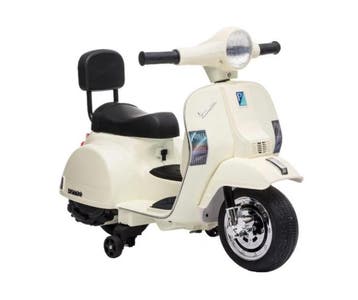 Vespa kinderscooter - crème-wit, Verzenden, Nieuw