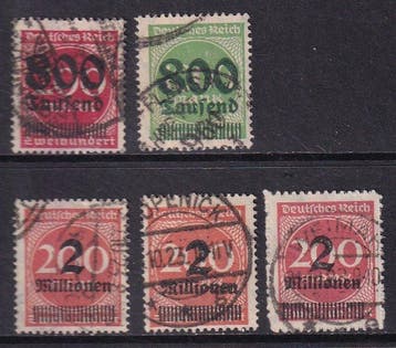 Duitse Rijk 1923 - Gekeurd: Oechsner BPP, Infla Berlin. -, Postzegels en Munten, Postzegels | Europa | Duitsland, Gestempeld