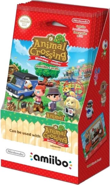 Amiibo Animal Crossing New Leaf Cards Booster Box - Incl. 20, Verzenden, Nieuw