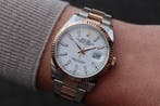 Horloge Rolex Datejust 36 Staal/Rose 05/2022 Perfecte staat, Polshorloge, Ophalen of Verzenden, Zo goed als nieuw, Goud