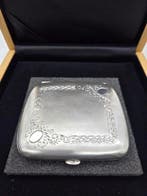 Sigarettendoos - .800 zilver, Antiek en Kunst
