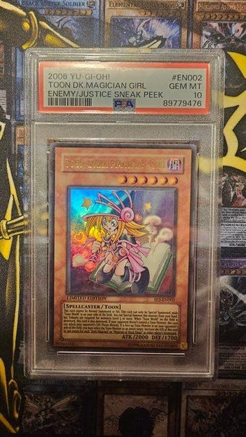 Konami - 1 Graded card - Yu-Gi-Oh! - Toon Dark Magician Girl, Nieuw