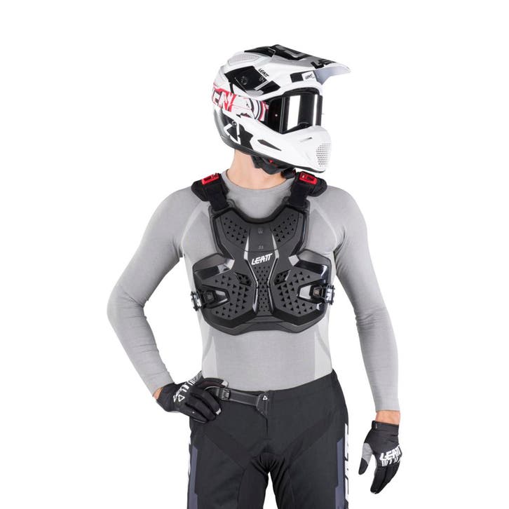 Borstbescherming Leatt 3.5 (Zwart, Bodyprotectors), Motoren, Accessoires | Overige, Nieuw, Verzenden