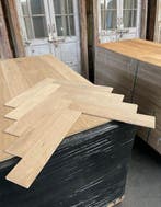 Goedkoopste van NL Eiken vloer visgraat parket kant en klaar, Nieuw, Hout